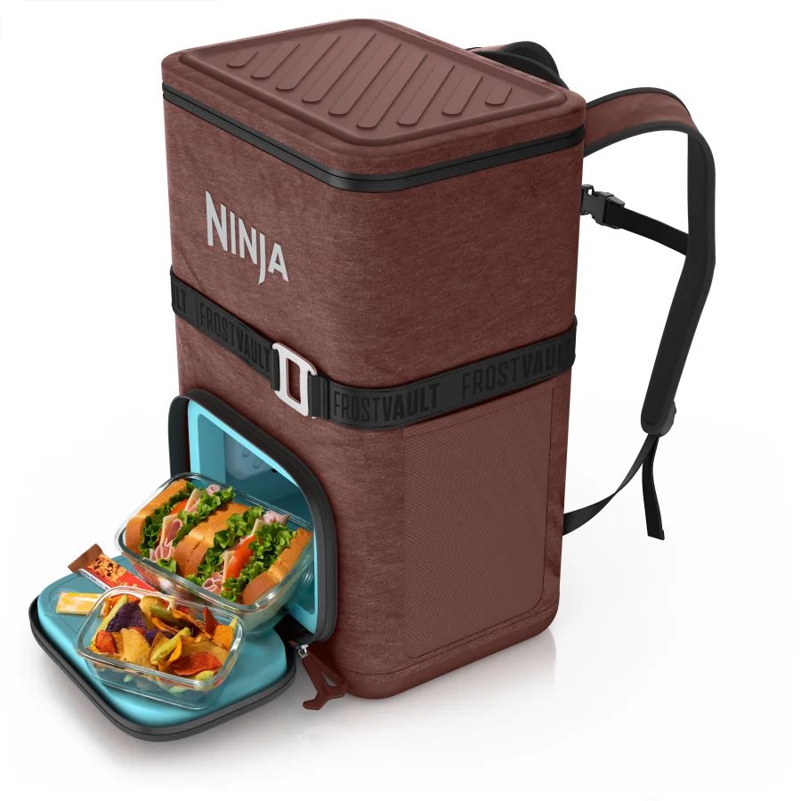 یخچال مسافرتی دو طبقه نینجا آمریکا مدل Ninja  FF136CS - یخچال قابل حمل مناسب کوهنوردی